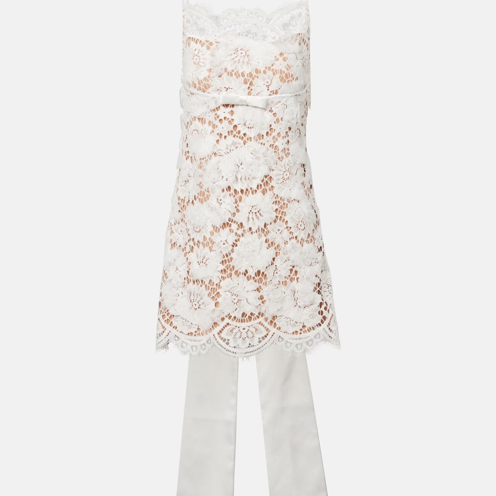 Self-Portrait White Lace Dress